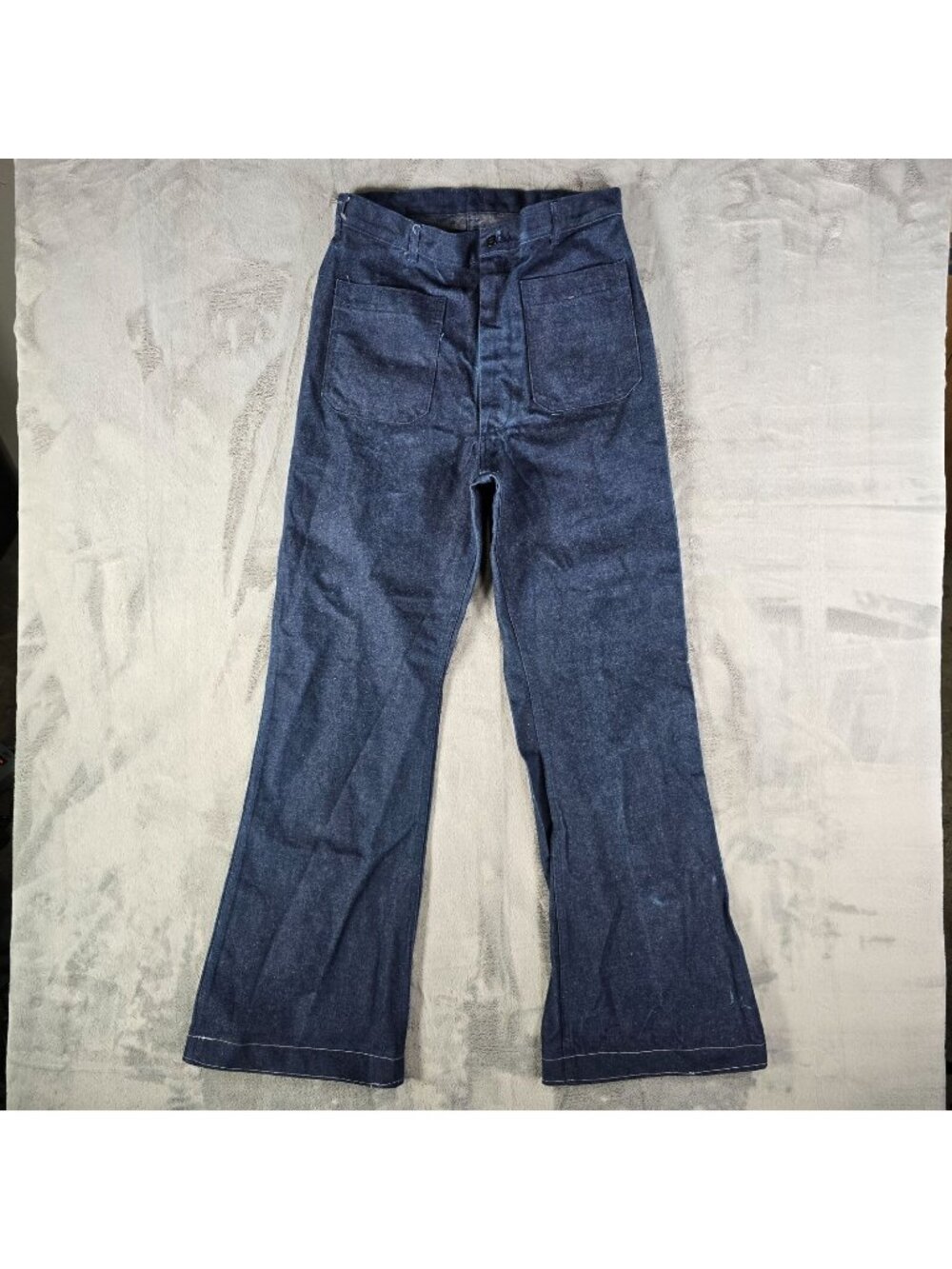 Vintage 1988 Coastal Industries US Navy Denim-Type II Utility Trousers (31x32)